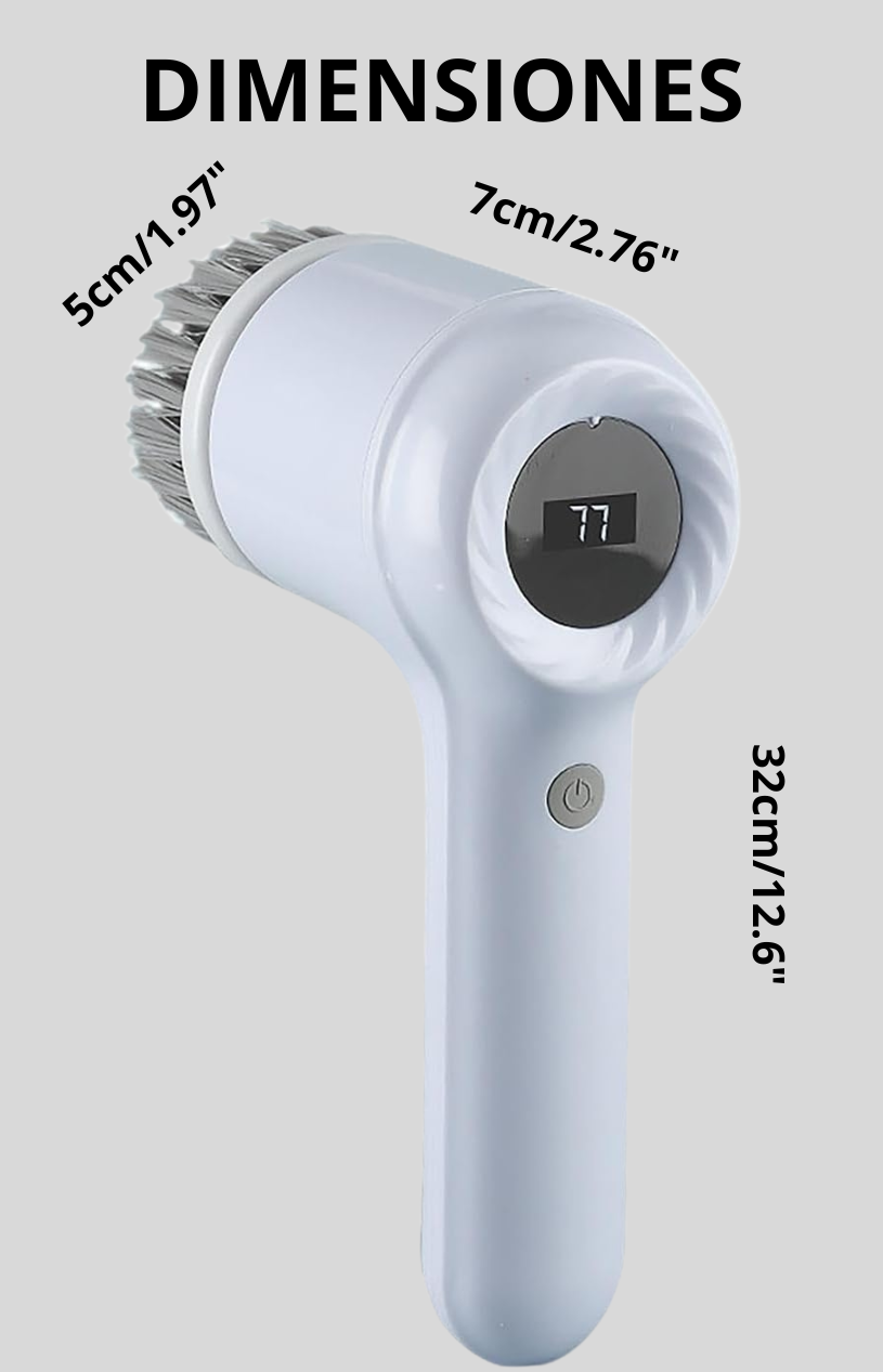 Cepillo Eléctrico De Limpieza 5 en 1
