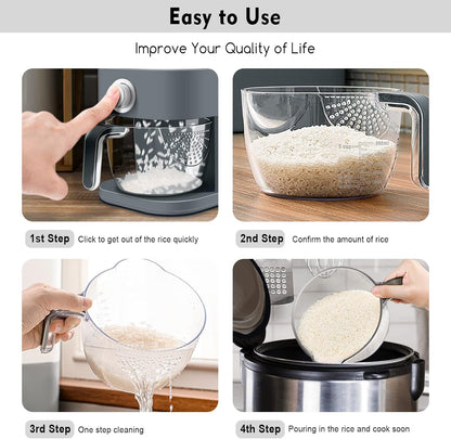 Dispensador de arroz + Dispensador de Aceite 100ML