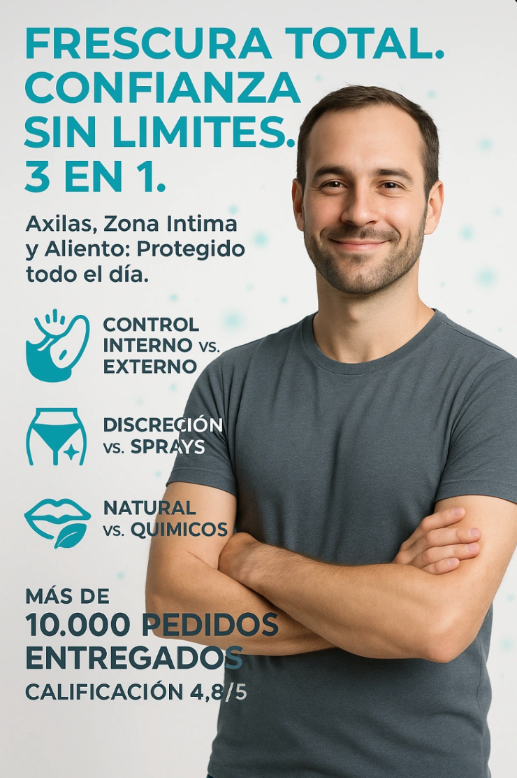 Frescura Interna DEOS Control Total 🔥Hasta 42% de DESCUENTO🔥